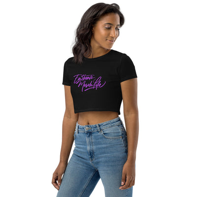 EG3BEATS MERCH LIFE Womens Organic Crop Top