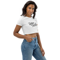 EG3BEATS MERCH LIFE Womens Organic Crop Top