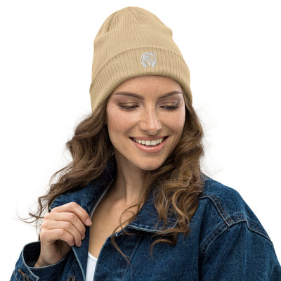 EG3BEATS Organic Ribbed Beanie Winter Hat