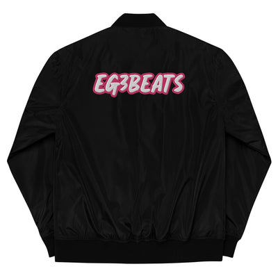 EG3BEATS PINK Premium Recycled Bomber Jacket