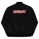 EG3BEATS RED Premium Recycled Bomber Jacket