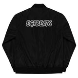 EG3BEATS BLACK Premium Recycled Bomber Jacket