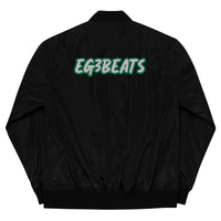 EG3BEATS GREEN Premium Recycled Bomber Jacket