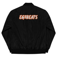 EG3BEATS ORANGE Premium Recycled Bomber Jacket