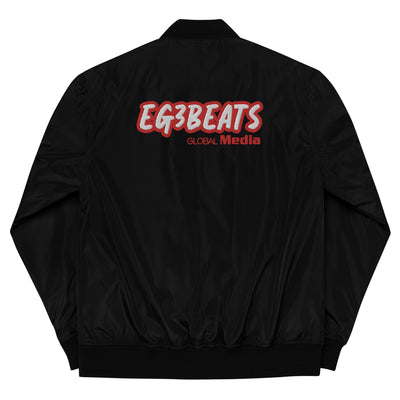 EG3BEATS GLOBAL MEDIA Premium Recycled Bomber Jacket