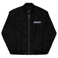 EG3BEATS PURPLE Premium Recycled Bomber Jacket