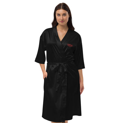 EG3BEATS MERCH LIFE Womens Satin Robe