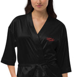 EG3BEATS MERCH LIFE Womens Satin Robe