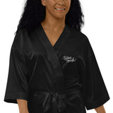 EG3BEATS MERCH LIFE Womens Satin Robe