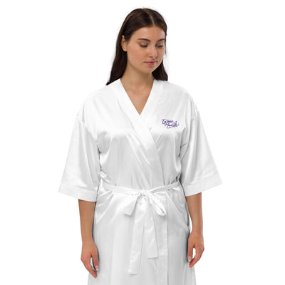 EG3BEATS MERCH LIFE Womens Satin Robe