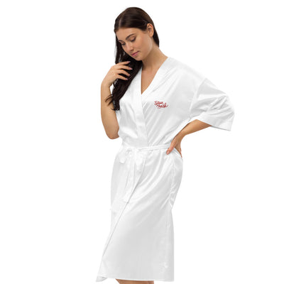 EG3BEATS MERCH LIFE Womens Satin Robe