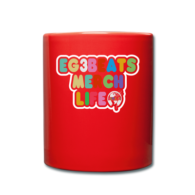 EG3BEATS MERCH LIFE MUG - red