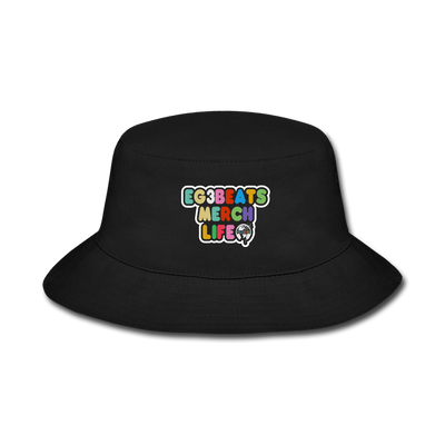 EG3BEATS MERCH LIFE BUCKET HAT - black