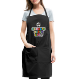 EG3BEATS MERCH LIFE ADJUSTABLE APRON COOK WEAR - black