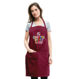 EG3BEATS MERCH LIFE ADJUSTABLE APRON COOK WEAR - burgundy