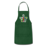 EG3BEATS MERCH LIFE ADJUSTABLE APRON COOK WEAR - forest green