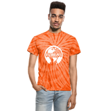 EG3BEATS TIE DYE T-SHIRT - spider orange