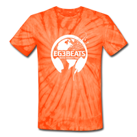 EG3BEATS TIE DYE T-SHIRT - spider orange