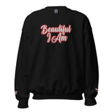 BEAUTIFUL I AM RED Unisex Sweatshirt