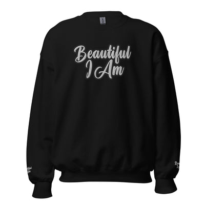 BEAUTIFUL I AM BLACK Unisex Sweatshirt