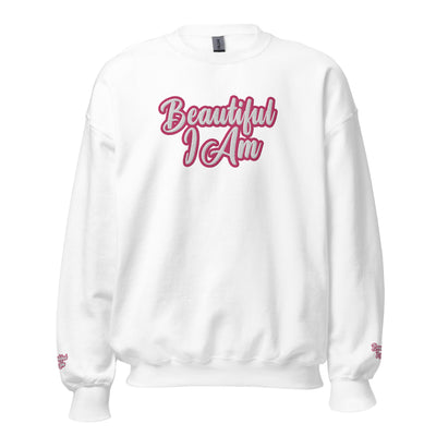 BEAUTIFUL I AM PINK Unisex Sweatshirt