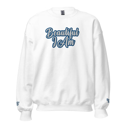 BEAUTIFUL I AM BLUE Unisex Sweatshirt