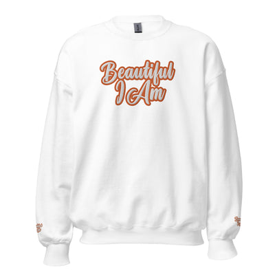 BEAUTIFUL I AM ORANGE Unisex Sweatshirt