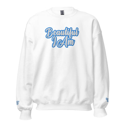 BEAUTIFUL I AM SKY BLUE Unisex Sweatshirt