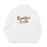 BEAUTIFUL I AM Unisex Denim Jacket