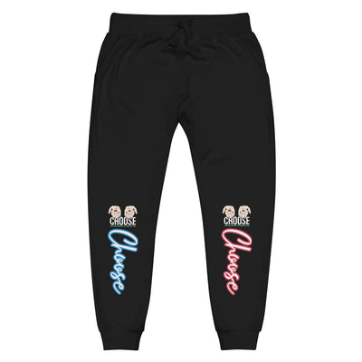 ETERNAL DIVINE APPAREL CHOOSE Unisex Fleece Sweatpants Joggers