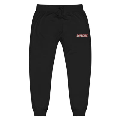 EG3BEATS RED Unisex Fleece Sweatpants Joggers