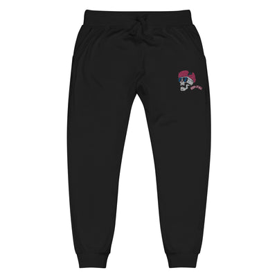 EG3BEATS SKULLY SEEN IT ALL Unisex Fleece Sweatpants Joggers