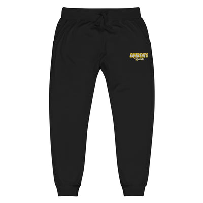 EG3BEATS RECORDS GOLD Unisex Fleece Sweatpants Joggers