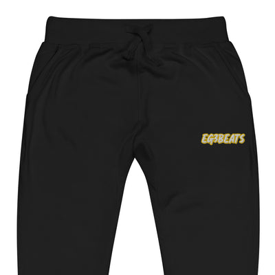 EG3BEATS GOLD Unisex Fleece Sweatpants Joggers