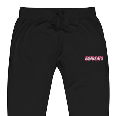 EG3BEATS PINK Unisex Fleece Sweatpants Joggers