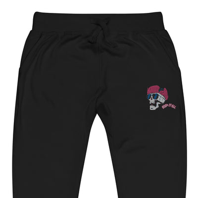 EG3BEATS SKULLY SEEN IT ALL Unisex Fleece Sweatpants Joggers