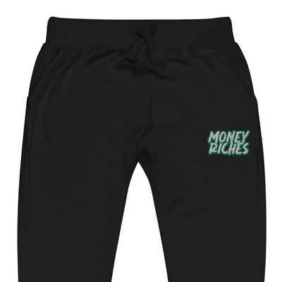 EG3BEATS MONEY RICHES Unisex Fleece Sweatpants Joggers