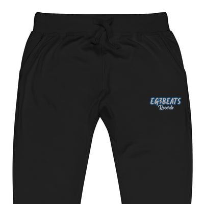 EG3BEATS RECORDS BLUE Unisex Fleece Sweatpants Joggers