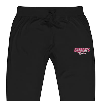 EG3BEATS RECORDS PINK Unisex Fleece Sweatpants Joggers