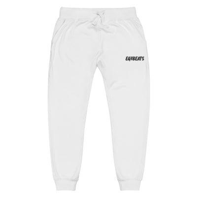 EG3BEATS BLACK Unisex Fleece Sweatpants Joggers