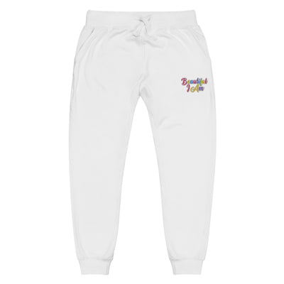 BEAUTIFUL I AM Unisex Fleece Sweatpants Joggers