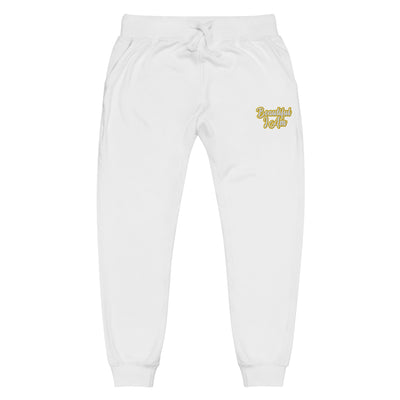 BEAUTIFUL I AM GOLD Unisex Fleece Sweatpants Joggers