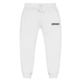 EG3BEATS WHITE Unisex Fleece Sweatpants Joggers