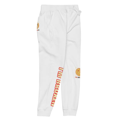 EG3BEATS I'M BROKEN Unisex Fleece Sweatpants Joggers