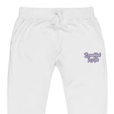 BEAUTIFUL I AM PURPLE Unisex Fleece Sweatpants Joggers