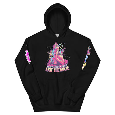 ETERNAL DIVINE APPAREL EXIT THE UNIVERSE MAZE Unisex Hoodie