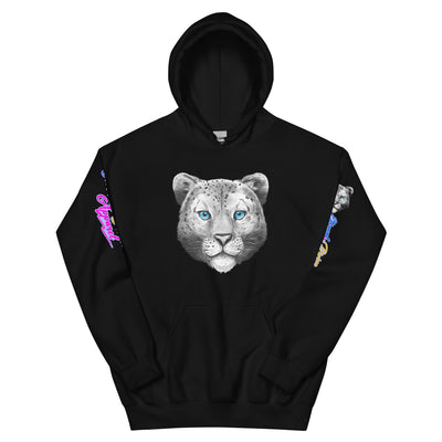 ETERNAL DIVINE APPAREL SNOW LEOPARD Unisex Hoodie