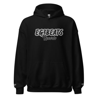 EG3BEATS RECORDS BLACK Unisex Hoodie