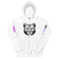 ETERNAL DIVINE APPAREL SNOW LEOPARD Unisex Hoodie