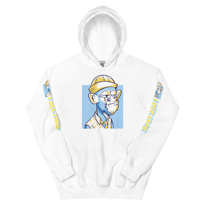 EG3BEATS CARTOON APE I SEE FACE Unisex Hoodie